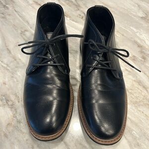 Men's Black Shoe Boots